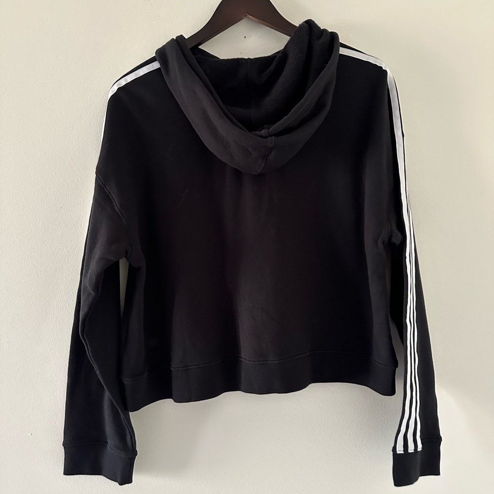 NWT adidas Originals womens Cropped Hoodie - Picture 9 of 9